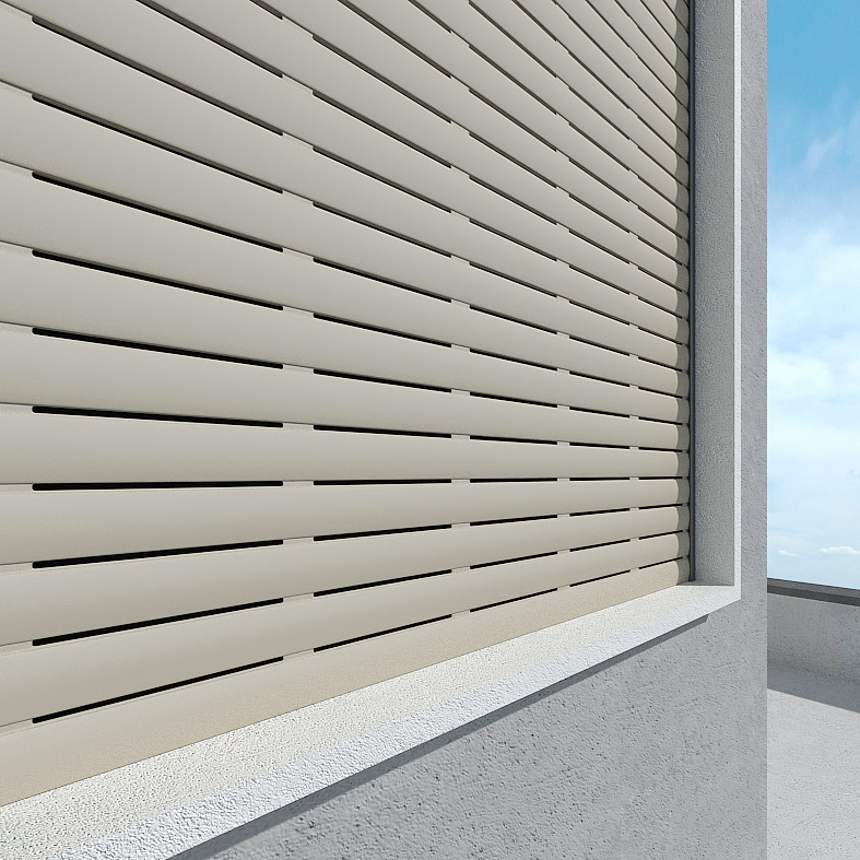 Tapparella in Alluminio AriaLuce a foro largo